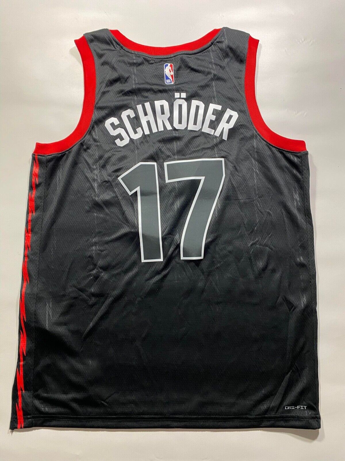 Toronto Raptors Nike NBA Statement Edition Jersey - Dennis Schröder #17 Mens XL