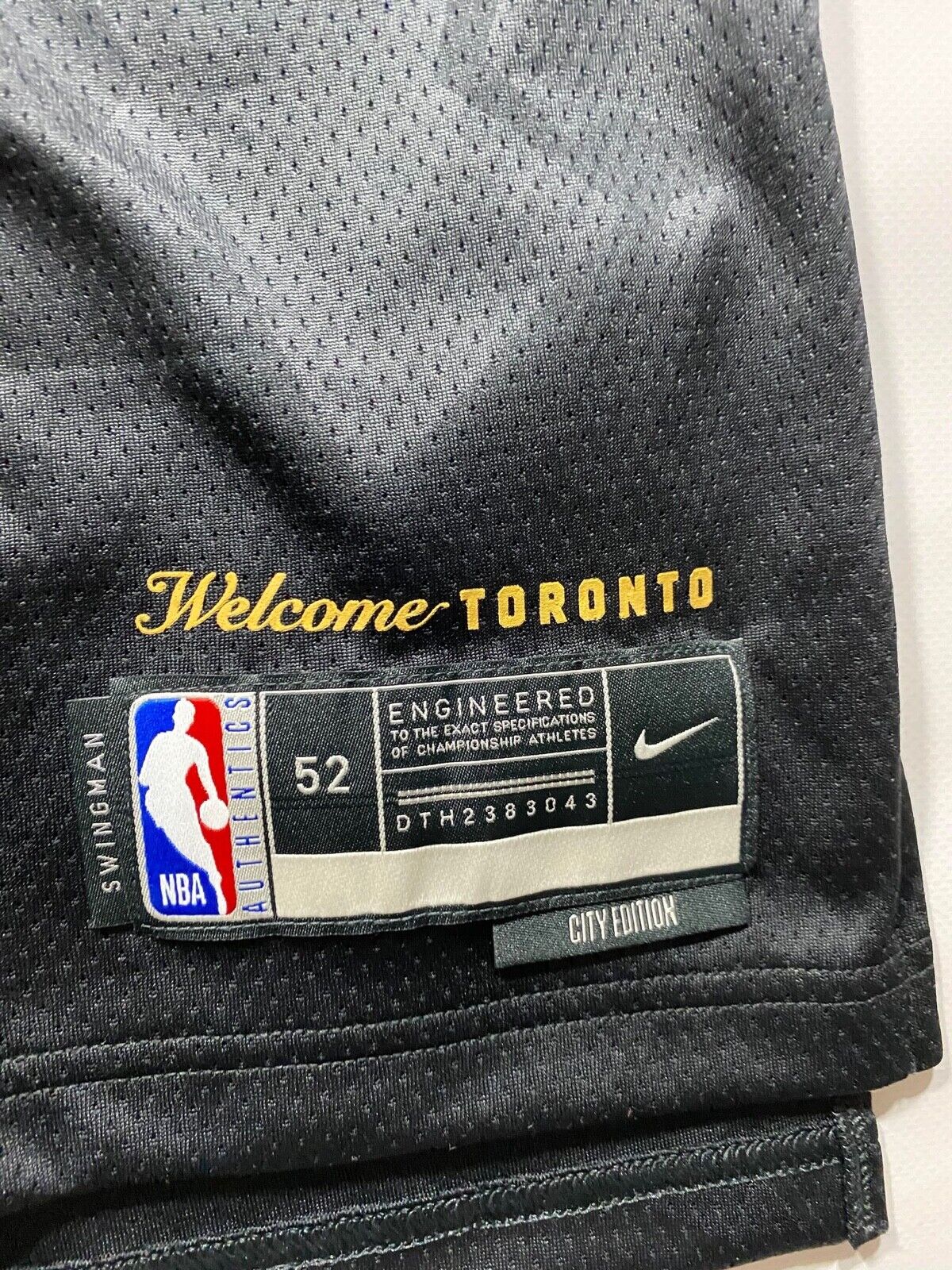 Toronto Raptors Nike NBA City Edition Jersey - Dennis Schröder #17 - Mens XL