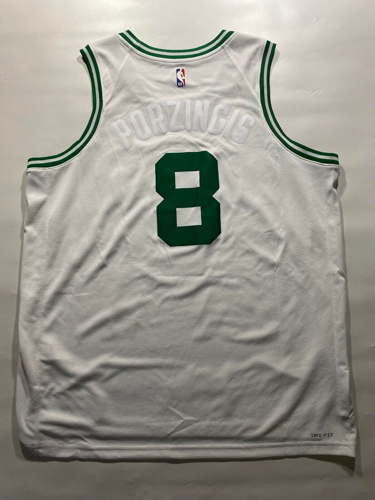 Boston Celtics #8 Kristaps Porziņģis Nike NBA Association Jersey - Mens XXL