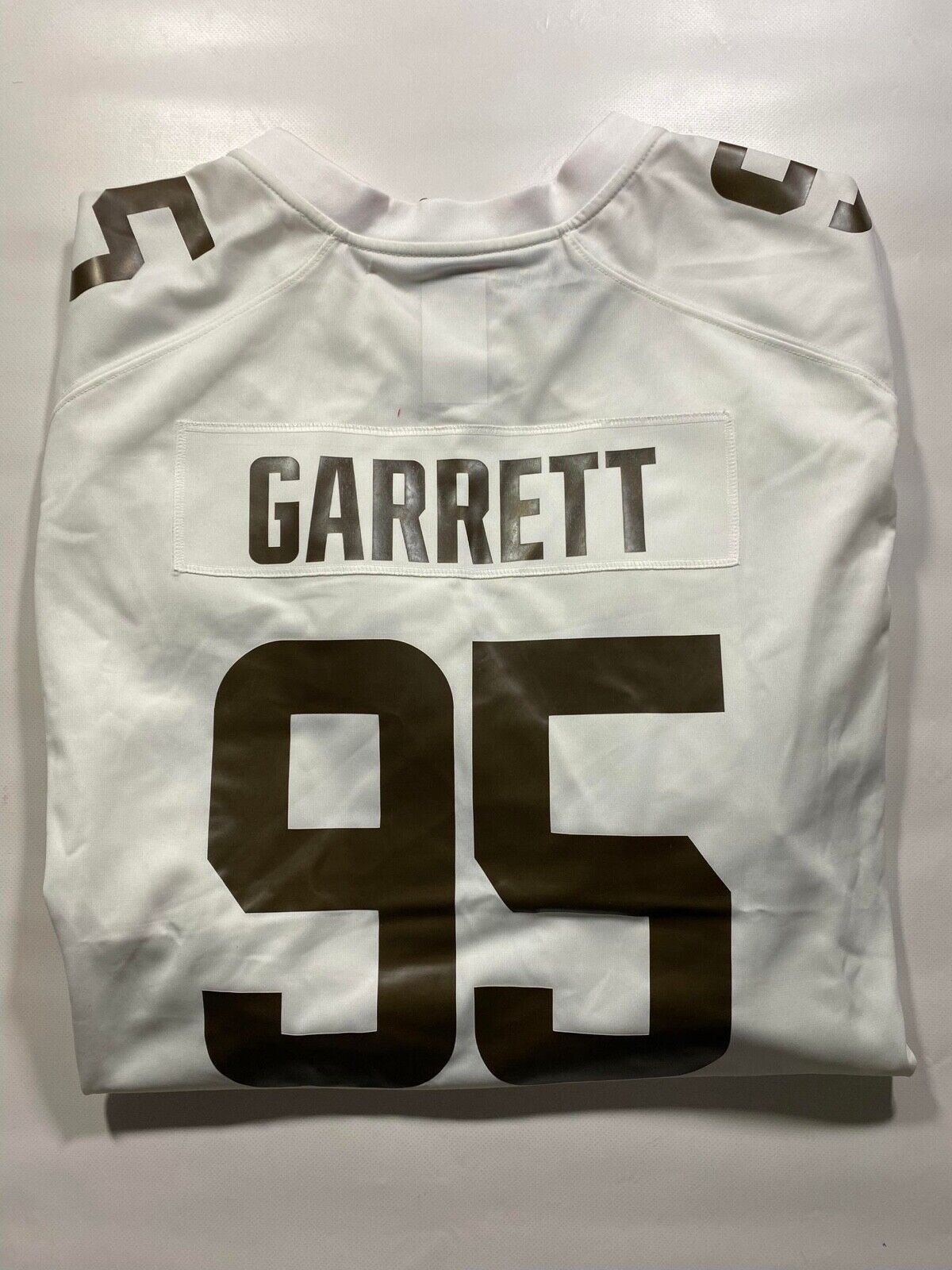 Cleveland Browns Road Nike NFL Game Jersey - Myles Garrett #95 - Mens 3XL