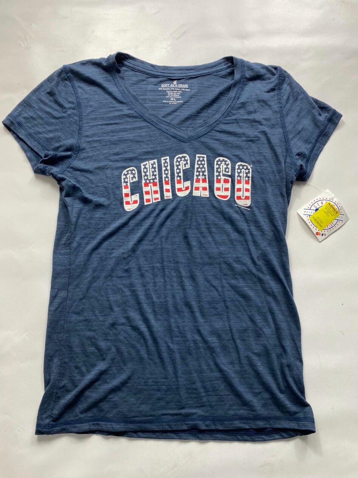 Chicago Cubs MLB T-Shirt - Womens XL - American Sports Jerseys