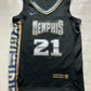 Memphis Grizzlies #21 Ja Morant Nike NBA City Jersey - Mens Small - American Sports Jerseys