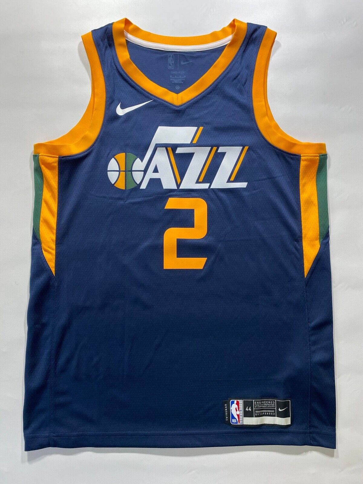 Utah Jazz #2 Collin Sexton Nike NBA Icon Jersey - Mens Medium