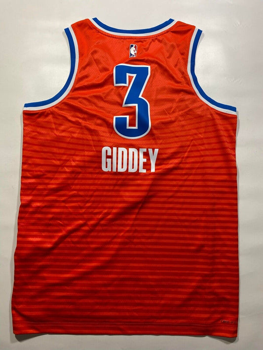 Oklahoma City Thunder #3 Josh Giddey Nike NBA Statement Jersey - Mens Large - American Sports Jerseys