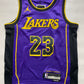 Los Angeles Lakers #23 LeBron James Nike NBA Statement Jersey - Youth Small