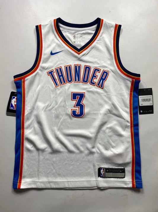 Oklahoma City Thunder #3 Josh Giddey Nike NBA Association Jersey - Youth Medium - American Sports Jerseys