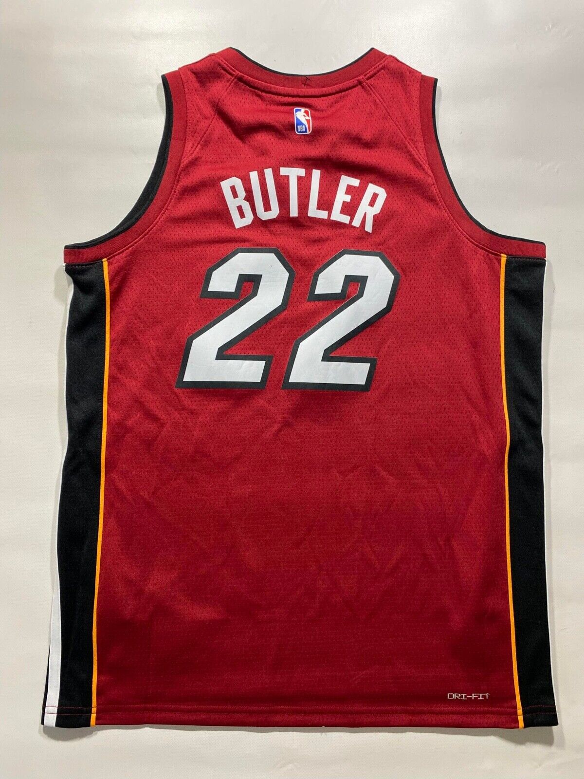 Miami Heat #22 Jimmy Butler Nike NBA Statement Jersey - Youth Large