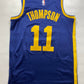 Golden State Warriors #11 Klay Thompson Nike NBA Statement Jersey - Mens Small - American Sports Jerseys