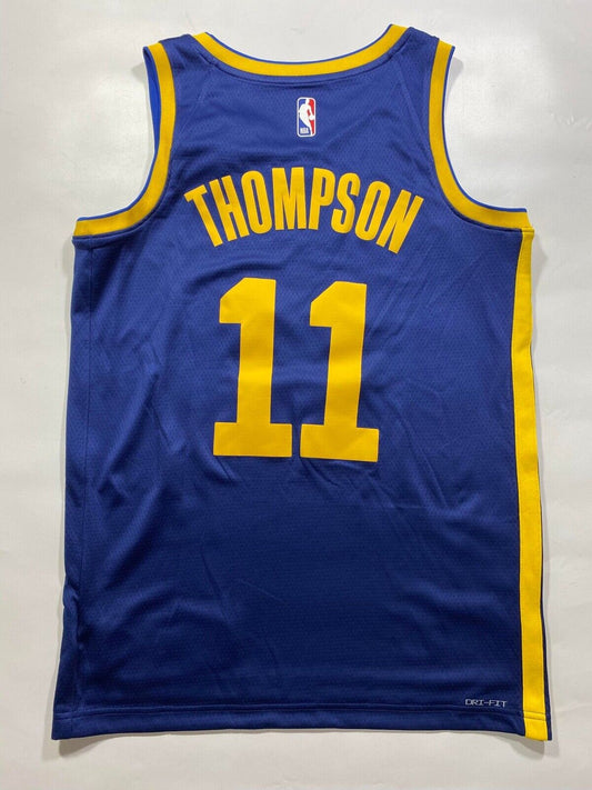 Golden State Warriors #11 Klay Thompson Nike NBA Statement Jersey - Mens Small - American Sports Jerseys