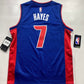 Detroit Pistons #7 Killian Hayes Nike NBA Icon Jersey - Youth Medium - American Sports Jerseys