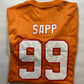 Tampa Bay Buccaneers Orange Throwback Nike NFL Game Jersey Warren Sapp #99 Mens