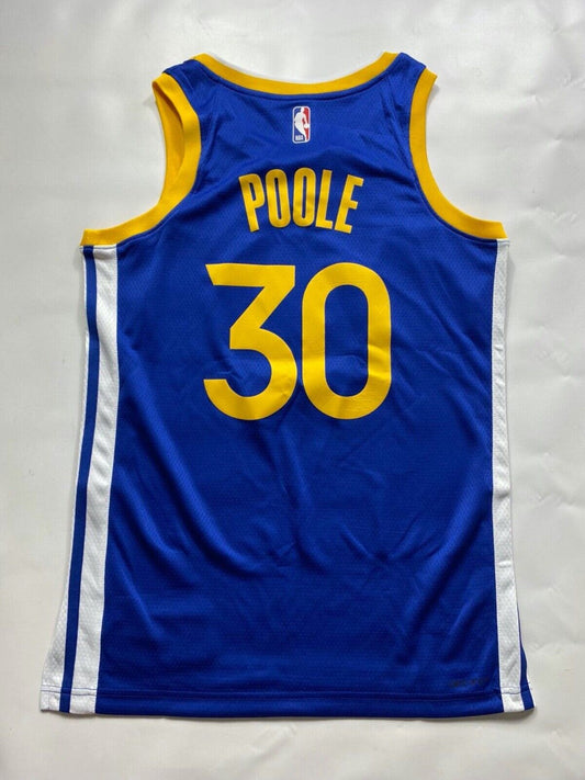 Golden State Warriors #30 Jordan Poole Nike Icon NBA Jersey - Mens Small - American Sports Jerseys