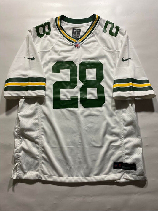 Green Bay Packers #28 AJ Dillon Nike NFL Game Jersey - Mens XL - American Sports Jerseys