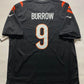 Cincinnati Bengals #9 Joe Burrow Nike NFL Game Jersey - Mens XL - American Sports Jerseys