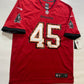 Tampa Bay Buccaneers Home Nike NFL Game Jersey - Devin White #45 - Mens Medium