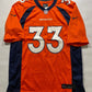 Denver Broncos Home Nike NFL Game Jersey - Javonte Williams #33 - Mens Medium