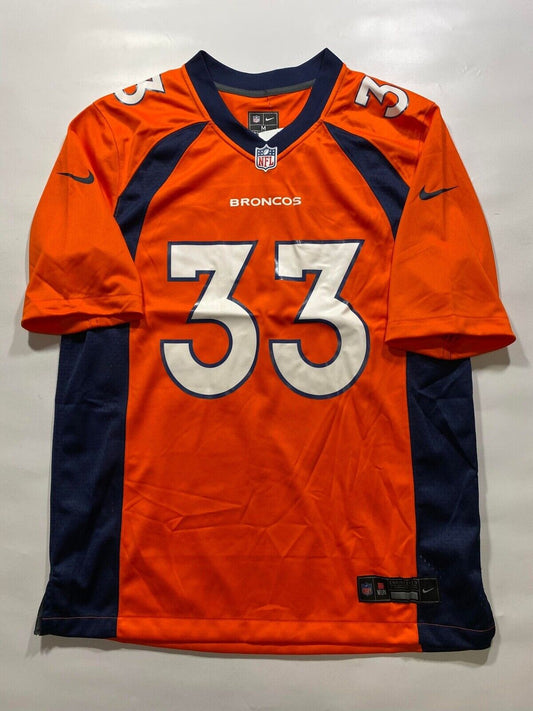 Denver Broncos Home Nike NFL Game Jersey - Javonte Williams #33 - Mens Medium