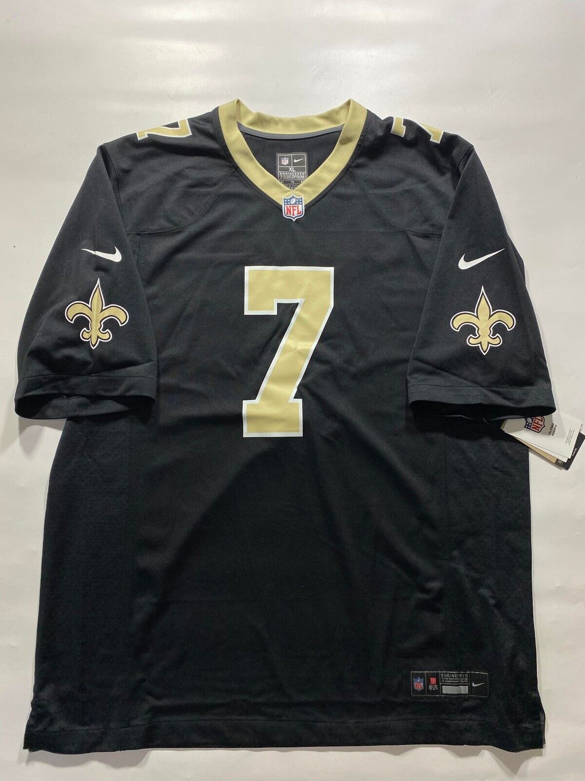 New Orleans Saints #7 Taysom Hill Nike Game Jersey - Mens XL - American Sports Jerseys