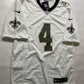 New Orleans Saints Road Nike NFL Game Jersey - Derek Carr #4 - Mens Small