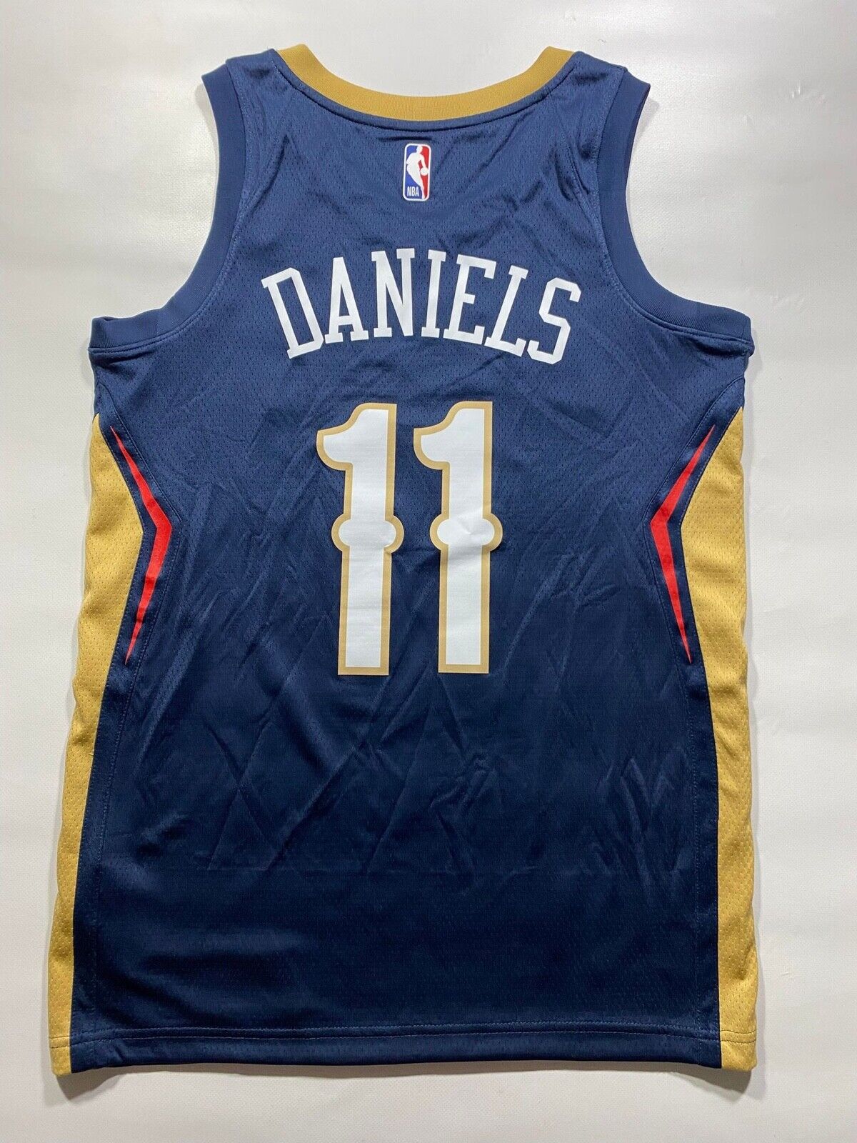 New Orleans Pelicans Nike NBA Icon Edition Jersey - Dyson Daniels #11 - Mens