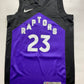 Toronto Raptors #23 Fred VanVleet Nike NBA Earned Jersey - Mens Small - American Sports Jerseys