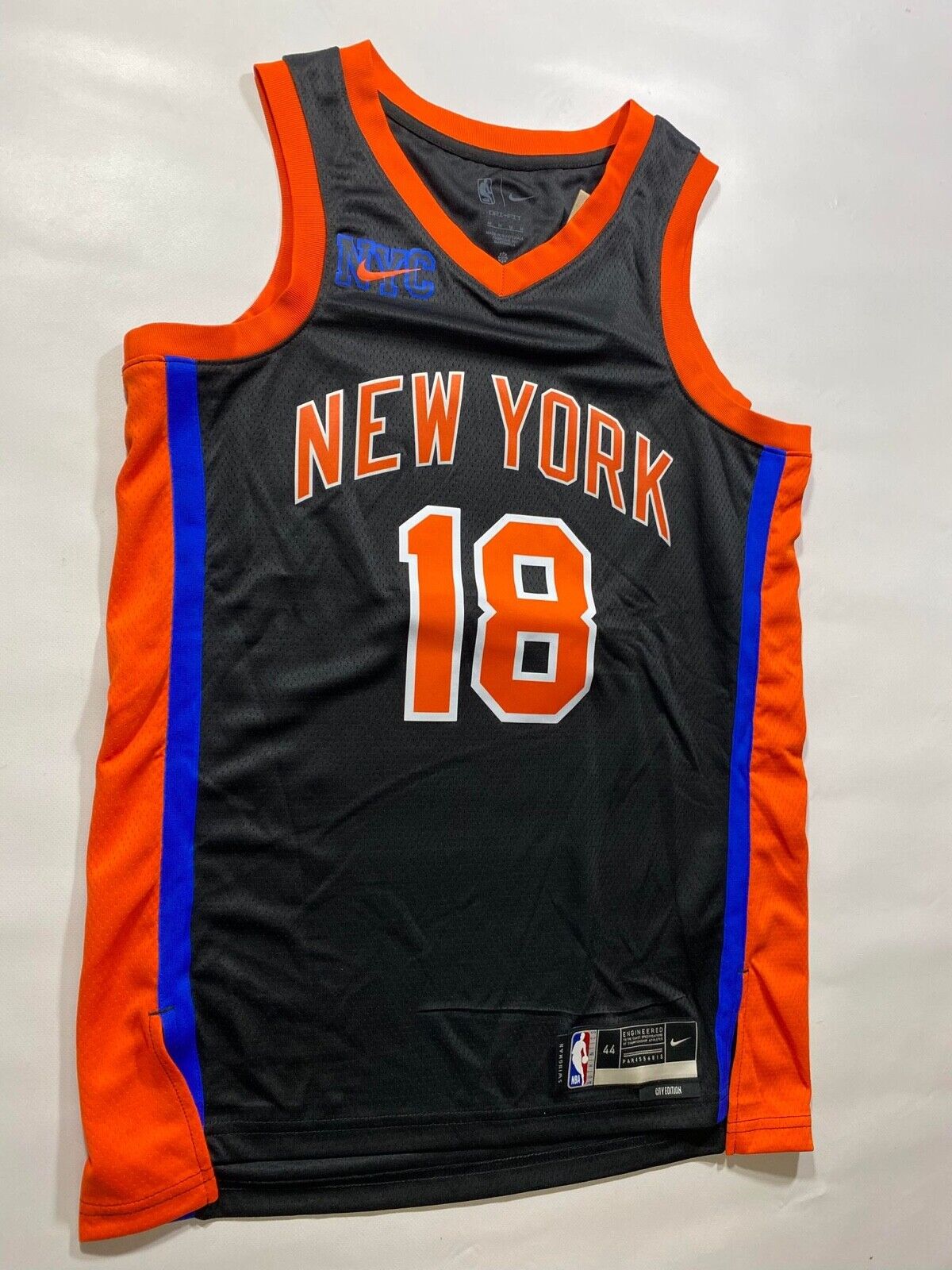 New York Knicks Nike NBA City Jersey - Mens Medium - American Sports Jerseys