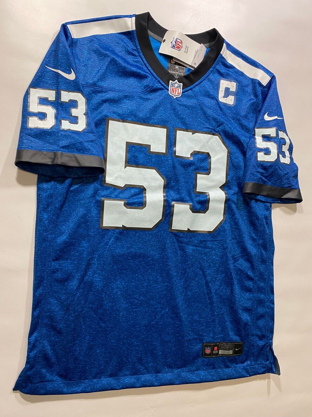 Indianapolis Colts Nike NFL Game Jersey - Shaquille Leonard #53 - Mens Medium