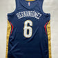 New Orleans Pelicans #6 Juancho Hernangomez Nike NBA Icon Jersey - Mens Small - American Sports Jerseys