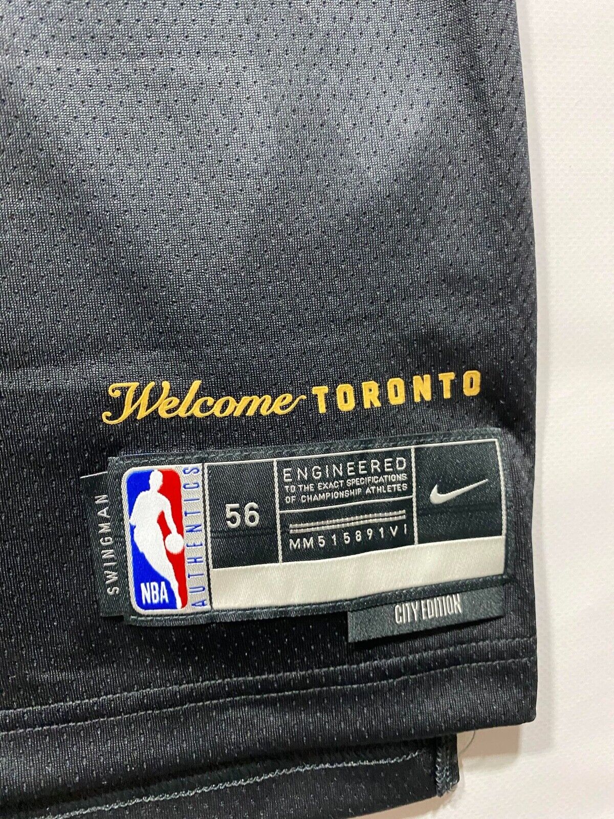 Toronto Raptors Nike NBA City Edition Jersey - Dennis Schröder #17 - Mens XXL