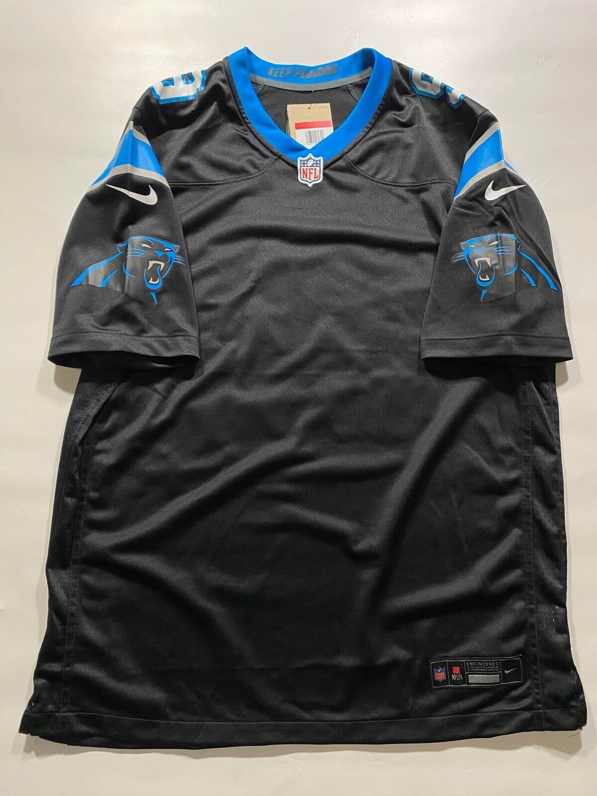 Carolina Panthers Home Nike NFL Game Jersey - Bryce Young #99 - Mens Large