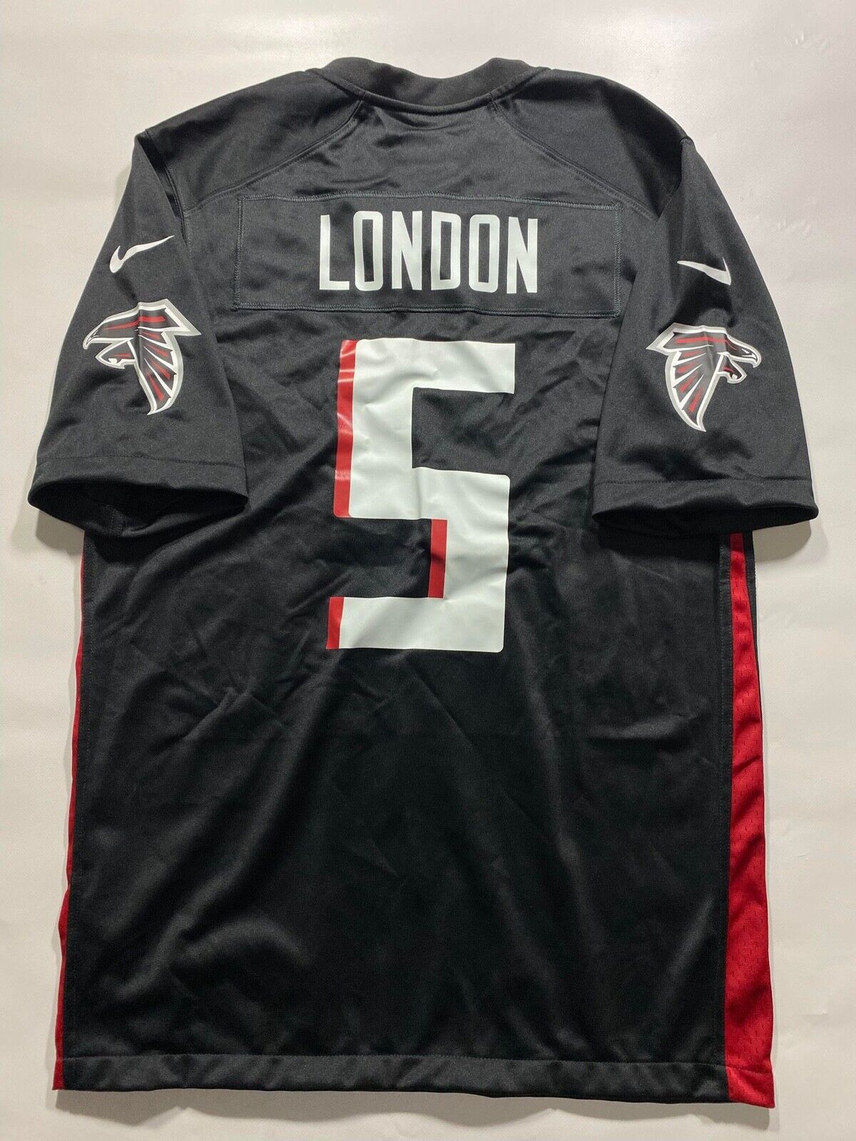 Atlanta Falcons Home Nike NFL Game Jersey - Drake London #5 - Mens Small