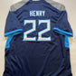 Tennessee Titans Home Nike NFL Game Jersey - Derrick Henry #22 - Mens Large