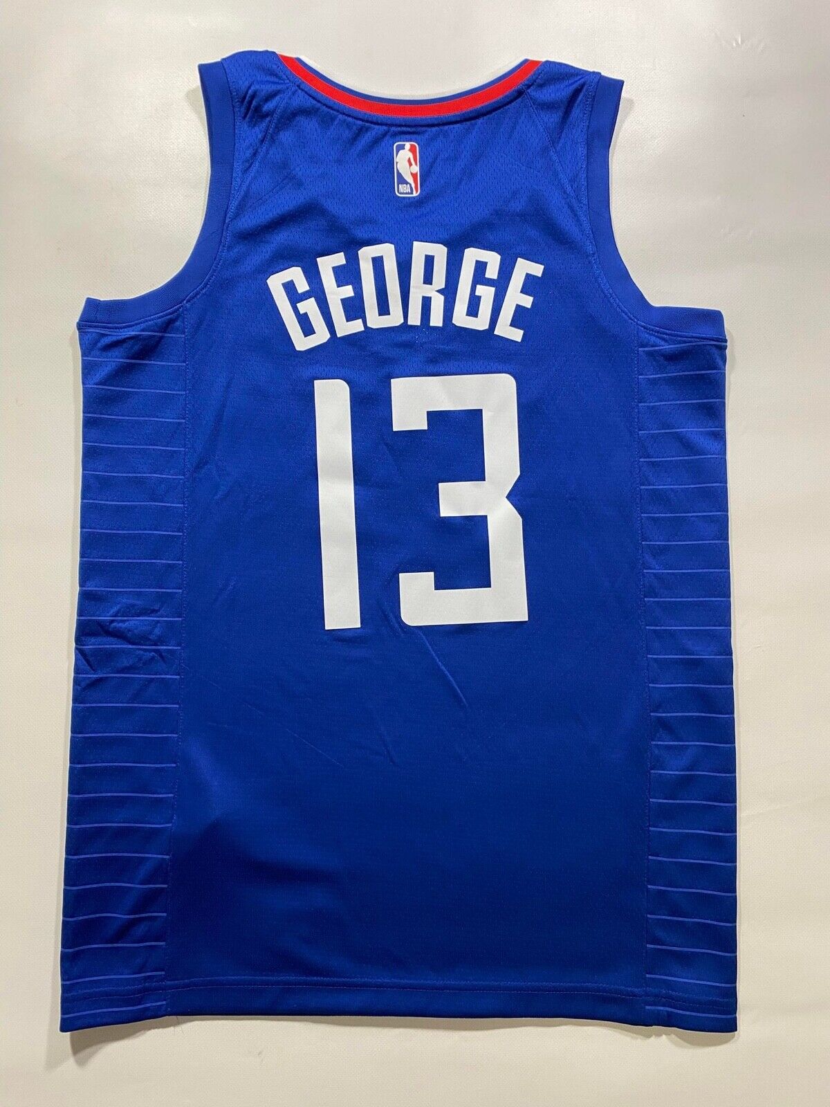 Los Angeles Clippers #13 Paul George Nike NBA Icon Jersey - Mens Small - American Sports Jerseys