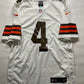 Cleveland Browns Road Nike NFL Game Jersey - Deshaun Watson #4 - Mens Small