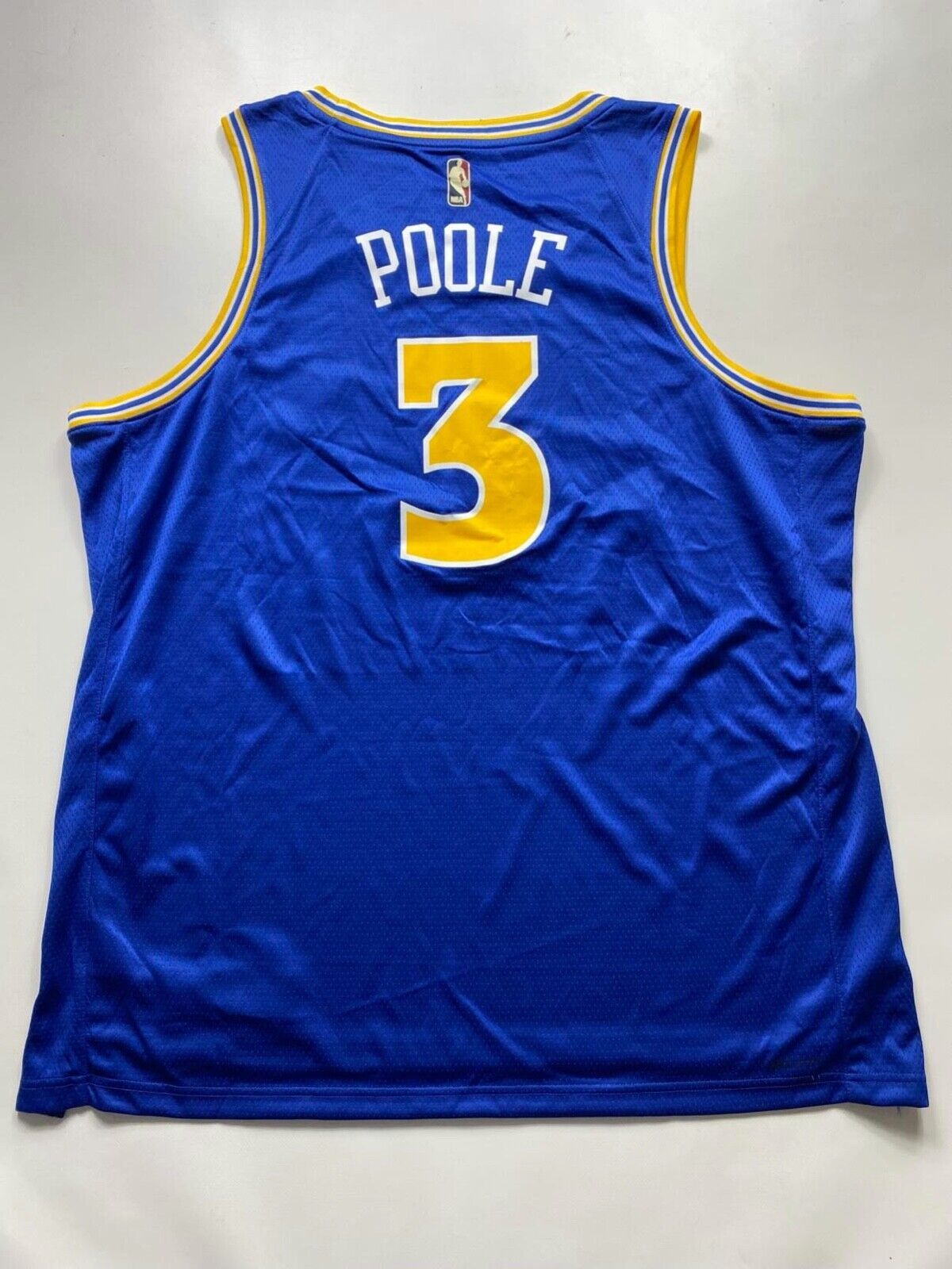 Golden State Warriors #3 Jordan Poole Nike NBA Classic Jersey - Mens 2XL - American Sports Jerseys