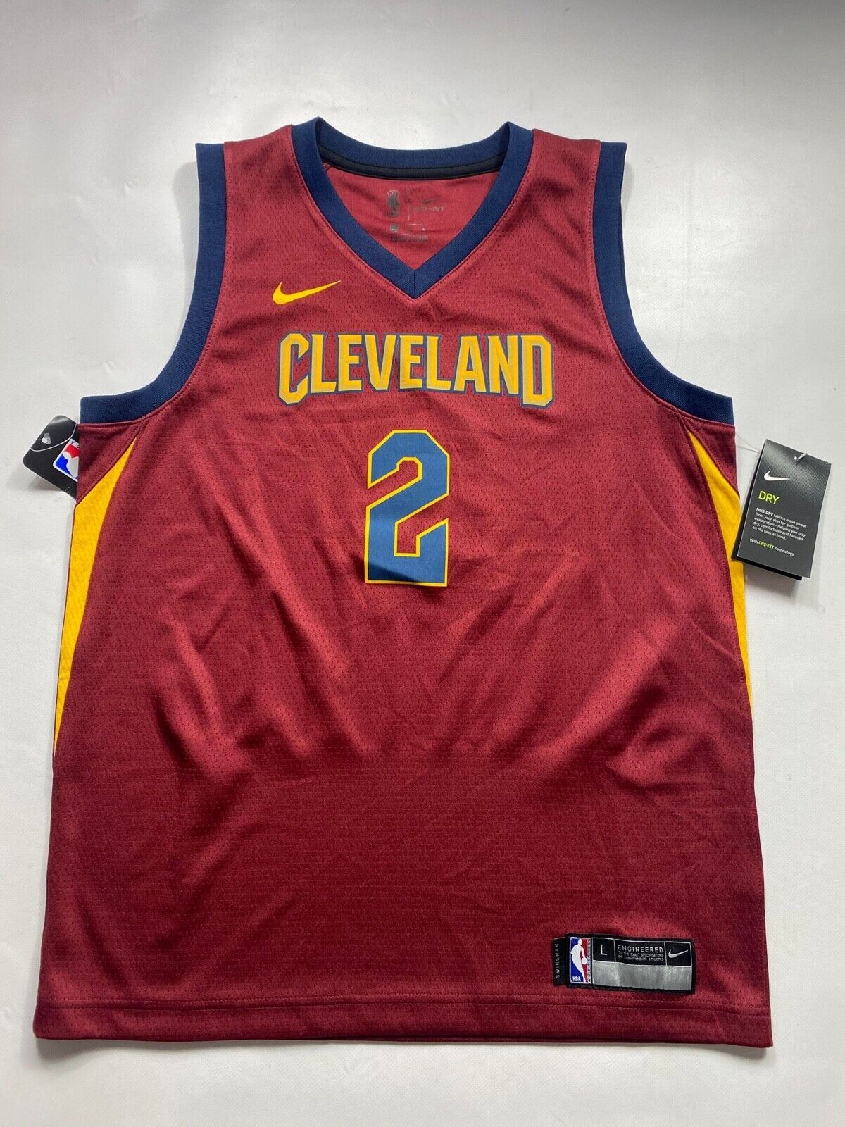 Cleveland Cavaliers #2 Collin Sexton Nike NBA Icon Jersey - Youth Large - American Sports Jerseys