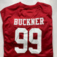 San Francisco 49ers #99 DeForest Buckner Nike NFL Game Jersey - Mens 2XL - American Sports Jerseys