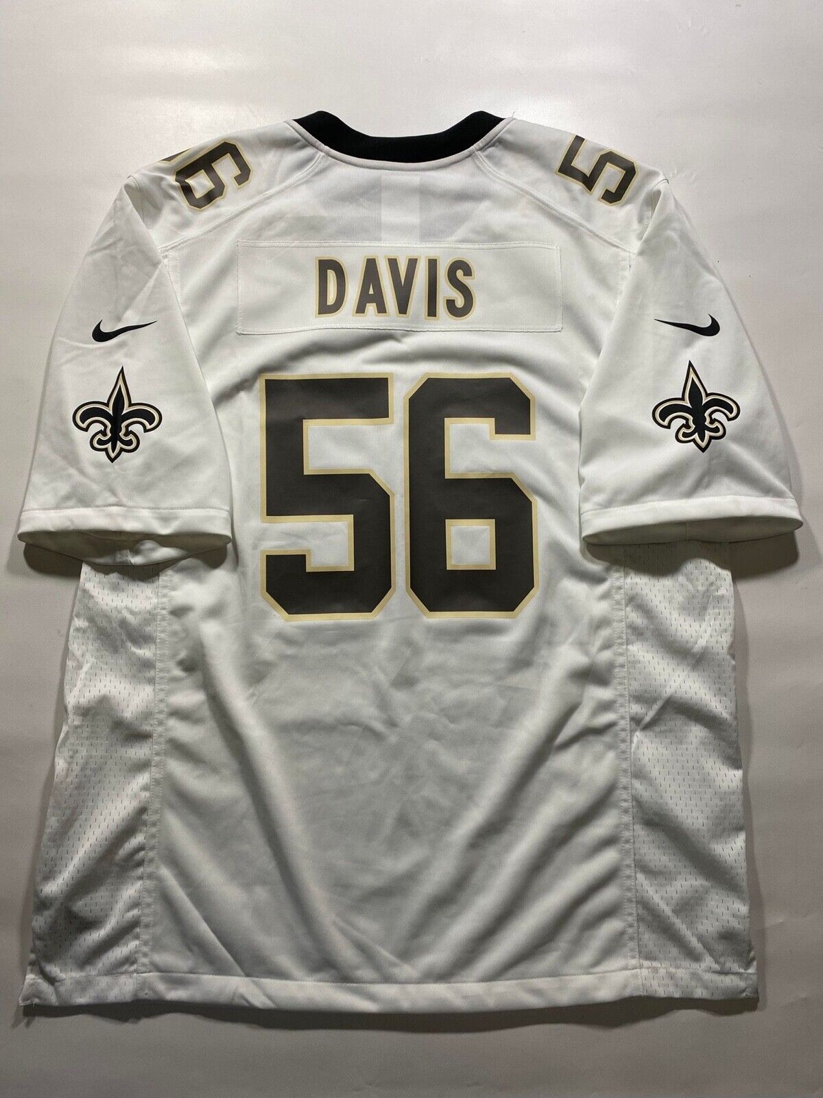 New Orleans Saints Road Nike NFL Game Jersey - Demario Davis #56 - Mens XL