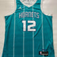 Charlotte Hornets #12 Kelly Oubre Jr Nike NBA Icon Jersey - Mens 2XL