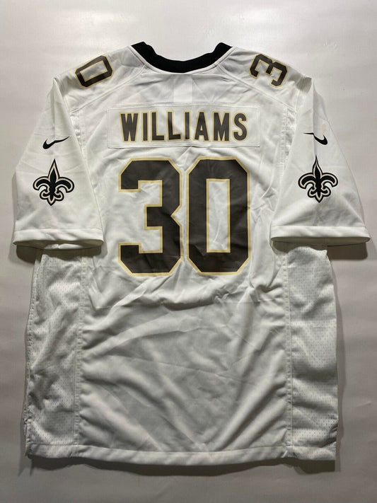 New Orleans Saints Road Nike NFL Game Jersey - Jamaal Williams #30 - Mens Large