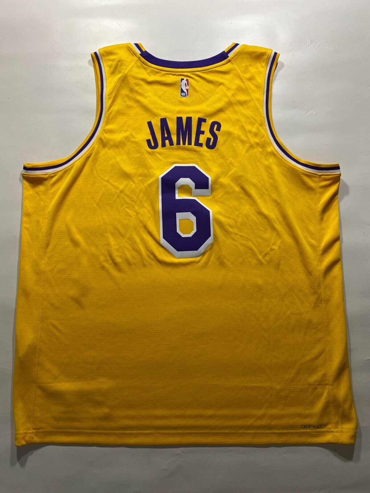 Los Angeles Lakers #6 LeBron James Nike NBA Icon Jersey - Mens XXL