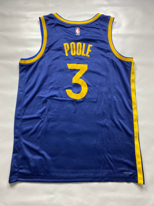 Golden State Warriors #3 Jordan Poole Nike NBA Statement Jersey - Mens Large - American Sports Jerseys