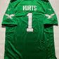 Philadelphia Eagles #1 Jalen Hurts Nike NFL Kelly Green Game Jersey - Youth Large - American Sports Jerseys