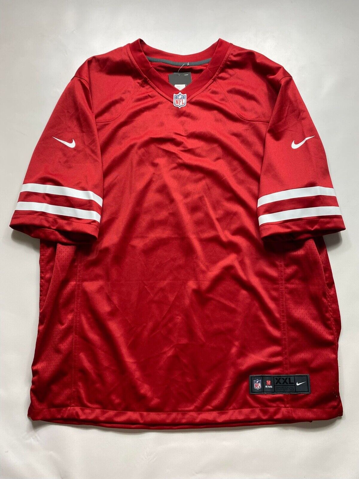 San Francisco 49ers #99 DeForest Buckner Nike NFL Game Jersey - Mens 2XL - American Sports Jerseys