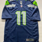 Seattle Seahawks #11 Jaxon Smith-Njigba Throwback Nike Game Jersey - Mens Medium - American Sports Jerseys