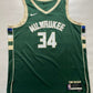 Milwaukee Bucks #34 Giannis Antetokounmpo Nike NBA Icon Jersey - Mens Small