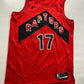 Toronto Raptors #17 Dennis Schröder Nike Icon NBA Jersey - Mens Medium - American Sports Jerseys