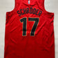 Toronto Raptors #17 Dennis Schroder Nike NBA Icon Jersey - Mens Medium