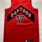 Toronto Raptors #17 Dennis Schroder Nike NBA Icon Jersey - Mens Medium