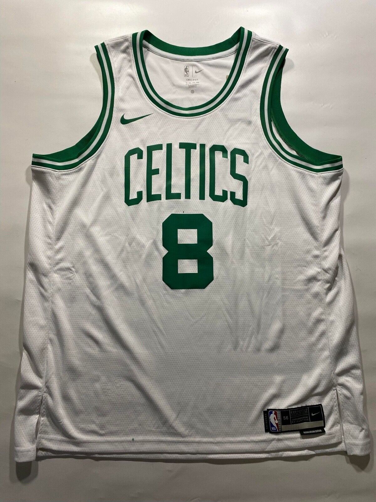 Boston Celtics #8 Kristaps Porziņģis Nike NBA Association Jersey - Mens XXL